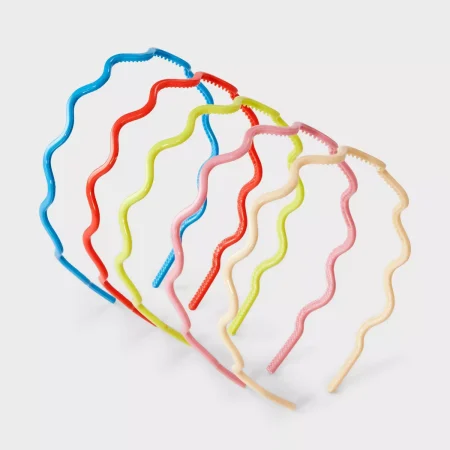 Squiggle Headbands Set - 5ct